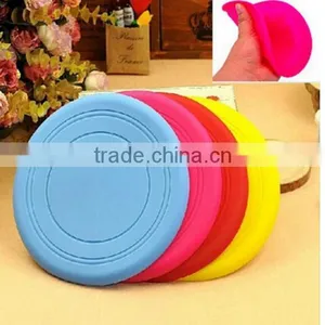 CY186 Fantastic Pet Dog Flying Disc Tooth Resistant Training Toy Play Frisbee Tide thumbnail-4