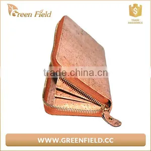 2017 Vegan Wallet Leather Wallet Woman Cork Wallet thumbnail-2