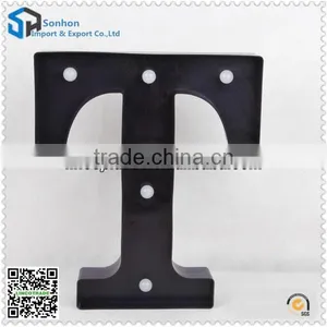 Plastic LED Lighted For Party /Hotel / Letter " T" Decoration Light With Battery thumbnail-2