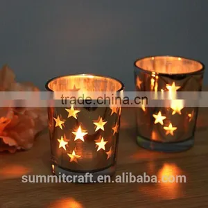Plating Bar Glass Unique Candle Jars Wholesale thumbnail-1