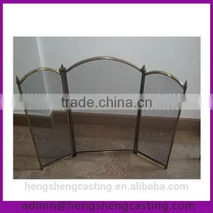 Unique Painted Wrought Iron Fireplace Screens thumbnail-1