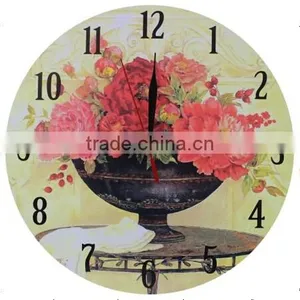 Decorative Wooden Wall Clock thumbnail-3