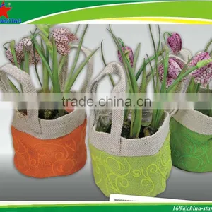 Jute Plantting Bag for Spring Decor thumbnail-1