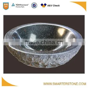 Black Granite Stone Basin Decoration for Garden thumbnail-1