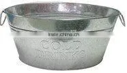 Wholesale Portable Power Coated Metal Ice Bucket Beer Drink Wine Cooler With Scoop thumbnail-4