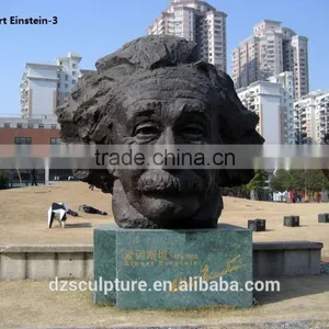 Best Quality Bronze Albert Einstein Bust Sculpture thumbnail-2