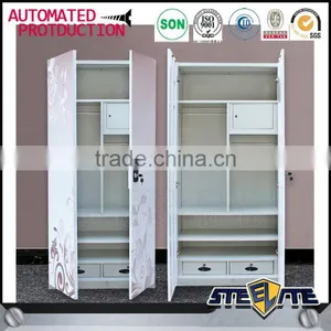 European and American Style Knocked Down Structure Steel Godrej Almirah Designs With Price thumbnail-2