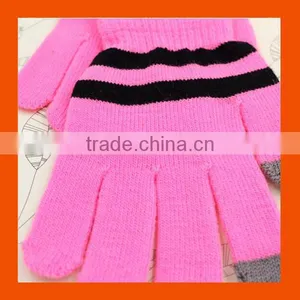 Pink Color IPhone Message Texting Gloves thumbnail-3