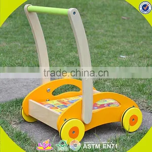 Wholesale Educational Wooden Baby Walking Toys High Quality Wooden Baby Walking Toys With Building Blocks W16E017-S thumbnail-3