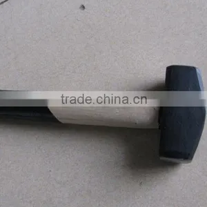 Drop Forging Stoning Hammer Head With Wooden Handle thumbnail-4