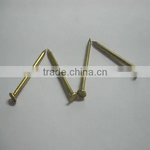 Antique Smooth Brass Color Iron Nail,Copper Nails thumbnail-1