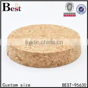 Custom Size Wooden Bottle Cork, Wholesale Cork Bottle Stopper, Bottle Light Cork for Food or Cosmetic Use thumbnail-1