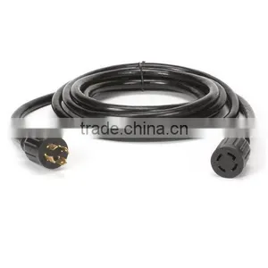 S10345 NEMA L14-30 Generator Power Cord - 40 Foot, 30A, 125/250V, 10 AWG, - ETL Listed thumbnail-5