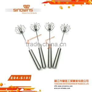 E04-S101 Stainless Steel Whisk Food Grade Kitchen Tools thumbnail-3