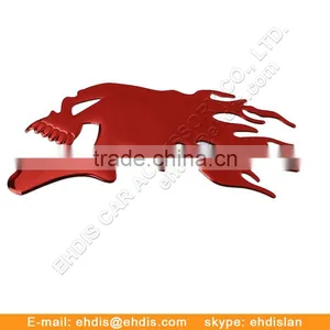 Bunny Animal Abs Plastic Car Body Sticker Lapel Pin With Antique Plating Badges Emblems thumbnail-3