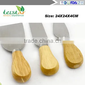 Manufacturers Selling Rugby Wooden Cheese Knife Block thumbnail-5