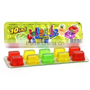 10 in 1 Jelly Cube Fruit Flavor 80g 36pcs/box thumbnail-2