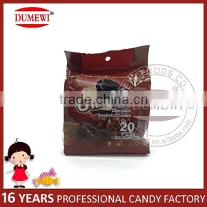 Mini Black Chocolate Coated Sandwich Biscuits thumbnail-2
