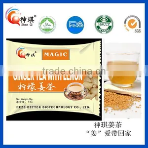 Wholesale 18g, 9g, 6g Honey Instant Ginger Tea in Slimming Tea Granular Factory thumbnail-3