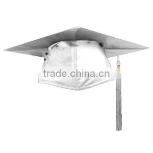 White Children Graduation Cap thumbnail-1