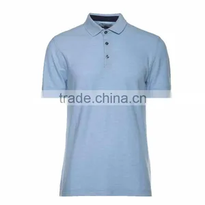 Wholesale Men's Sports Blank Plain White Polo T Shirt Golf Shirt thumbnail-5