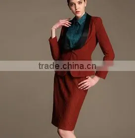 New Design Ladies Black Skirt Formal Suits WMSU20150011 thumbnail-1