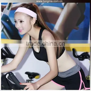 Hot Sale Running Sports Wear Racerback Crane Sports Bra Sexy thumbnail-1