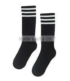 Customized Logo Knee High Sport Football Socks thumbnail-1