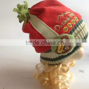 New Acrylic and Polyester Lovely Girl's Fashion Kids Knitted Hats Factory thumbnail-5