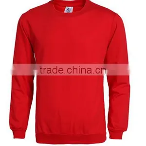 High Quality 100% Cotton Solid Crewneck Sweatshirt Blank Sweatshirt Wholesale Made in Jiangxi thumbnail-5