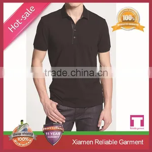 2016 Cheap High Quality Stylish Polo t Shirt Men Wholesale in China thumbnail-1