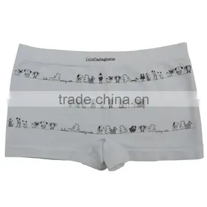 Wholesale Polyamide Seamless Boxers Shorts Cute Young Girls' Underwear thumbnail-4