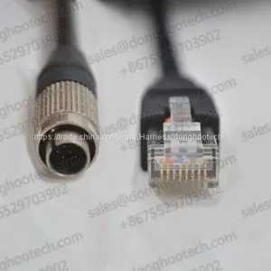 ​RJ45 to Hirose 8pin HR25 - 7TP - 8S SSTP Double Shielded Gigabit Ethernet Cables for Sony Camera thumbnail-1