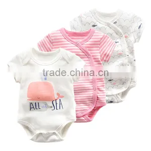 2017 Hot Sale Cotton Import 0-24 Month Baby Romper Baby Clothes thumbnail-2