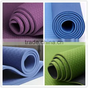 High Quality Custom Gym Eco-friendly Tpe Yoga Mat Manufacturer thumbnail-2