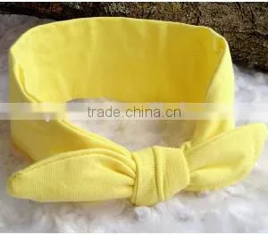 Cute Baby Girls Kids Lotus Headband Baby Fashion Girl Rabbit Bunny Ear Stripe Headband Photo Hair Cute Head Bow Gift thumbnail-1