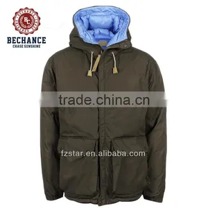 PQ068 Product Feature Windproof Water Repellent Hoodie Men Padded Jacket thumbnail-1