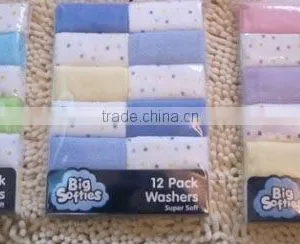 Wash Handkerchiefs/face Cloth/Towel Handkerchief 12pcs/pack thumbnail-1