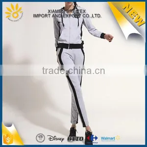 Best Selling Custom Stylish Polyester Sport Women Tracksuit thumbnail-4