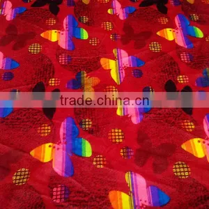 2014 New Fashion Style 100% Polyester Printed Short Floss Velboa Fabric 004 thumbnail-1