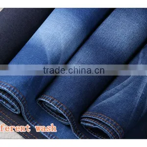 Indigo Yarn Dyed Knitted Jean Fabric Supplier thumbnail-4
