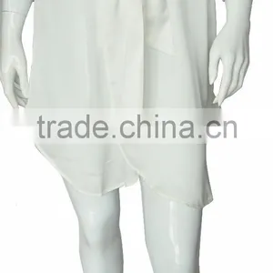 2017 New Style White Matte Kimono Chiffon Robe thumbnail-6