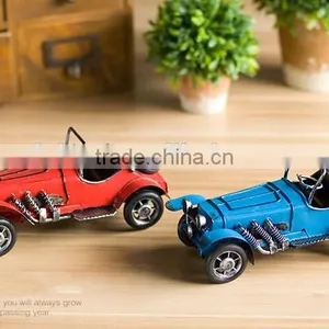 Vintage Red/Blue/White Classic Hotwheel Diecast Car thumbnail-5