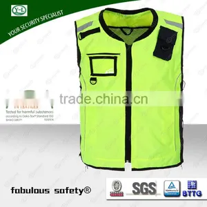 Wholesale High Quality EN471 Reflective Safety Fluorescent High Visibility Vest thumbnail-3