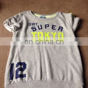 China Supplier 2016 New Design Ladies Enzyme Washed Casual Hoodie/T Shirt Tops thumbnail-2