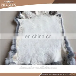 Factory Price Natural Rabbit Fur Skin Pelt for Garment thumbnail-3