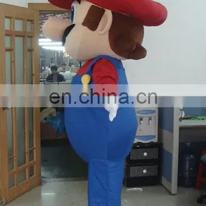 NO.4432 Luigi's Brother Mario Mascot Costume thumbnail-3