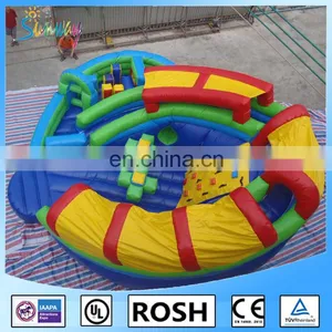 SUNWAY New Giant Inflatable Amusement Park ,inflatable Fun City, Inflatable Fun Island for Kids thumbnail-1