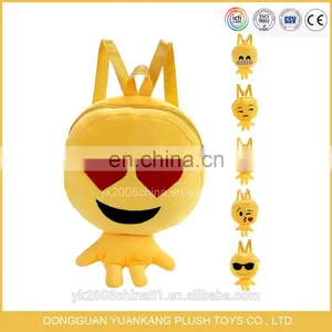 Factory Custom Cartoon Kids Plush Stuffed Dog Backpack thumbnail-3
