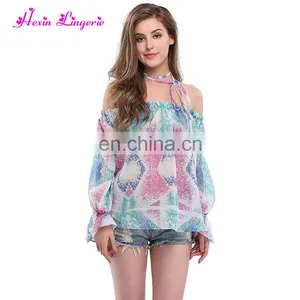 Wholesale Summer Floral Off Shoulder One Size Ladies Beach Dress thumbnail-1
